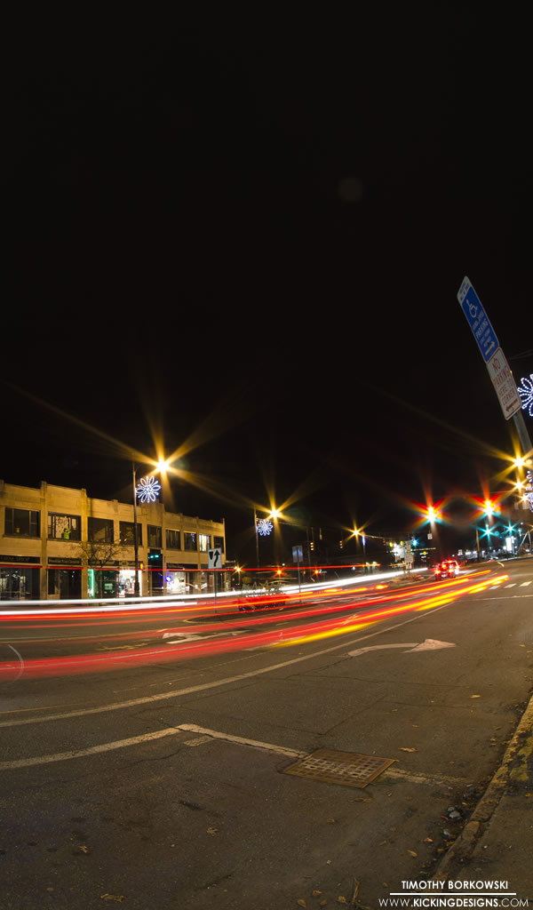 Torrington at Night 12-23-2014 Wallpaper Background | Kicking Designs