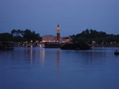 Epcot 03 - Overlooking the lagoon with Italy in the distance