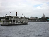 Magic Kingdom 01 - On Lake with ferry and Castle in distance