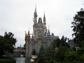 Magic Kingdom 02 - Side view of Cinderella's Castle